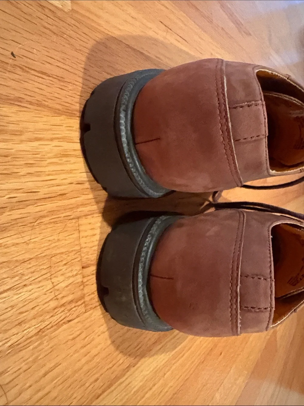 Timberland Men's Chestnut Suede Derby Oxfords